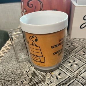 Vintage 1967 Schulz Thermal Mug